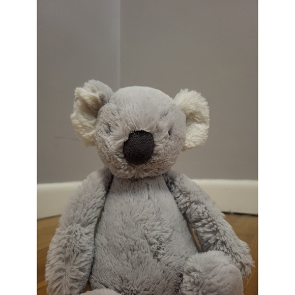 Jellycat Bashful Koala Plush Gray Stuffed Animal Soft Toy 12" 100% Polyester - Picture 7 of 7